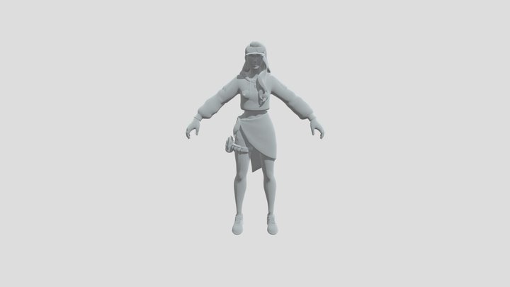 ruby fortnite nfsw model 3D Model