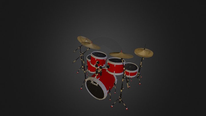 Drumset 3D Model