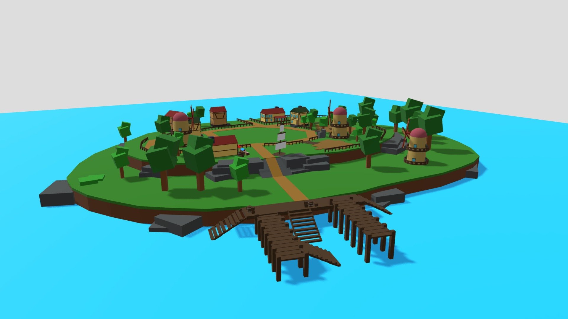 Starter Pirate s Island Blox Fruit Download Free 3D Model By Ciber C 