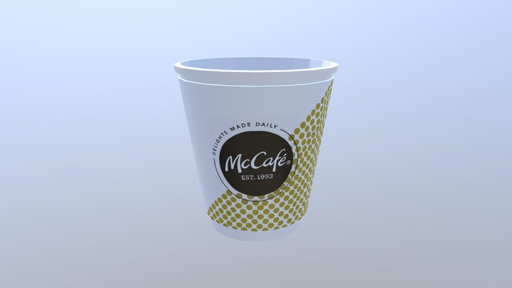 Coffee Cup Base 3D Model