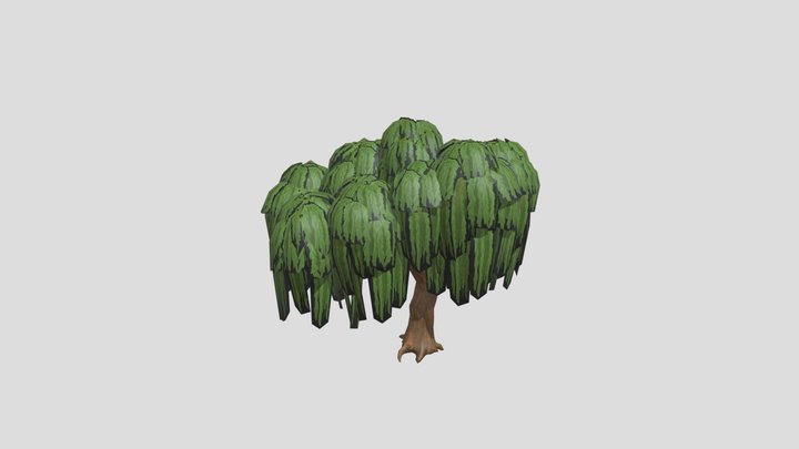 Fortnite: Battle Royale - Ambient Tree 3D Model