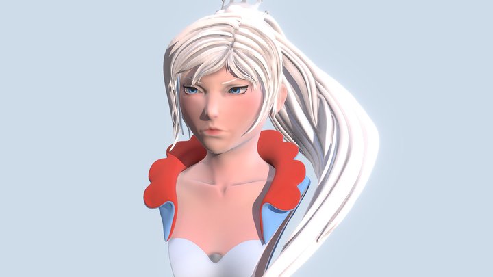 Weiss Schnee 3D Model