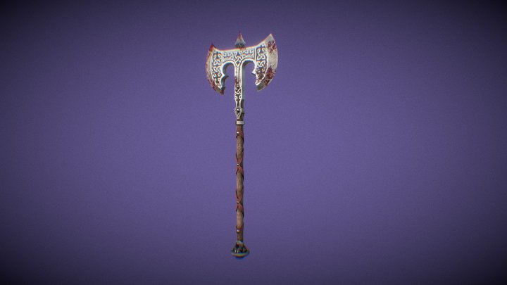 Skyrim Axe [Fanart] 3D Model