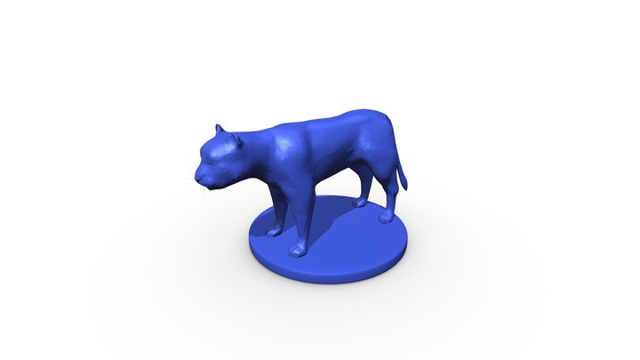 Wild Animal Jaguar 3D Model
