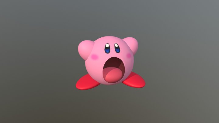Kirby 3D Model