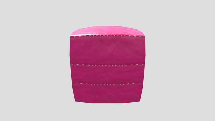 Rounded Cube 3D Model