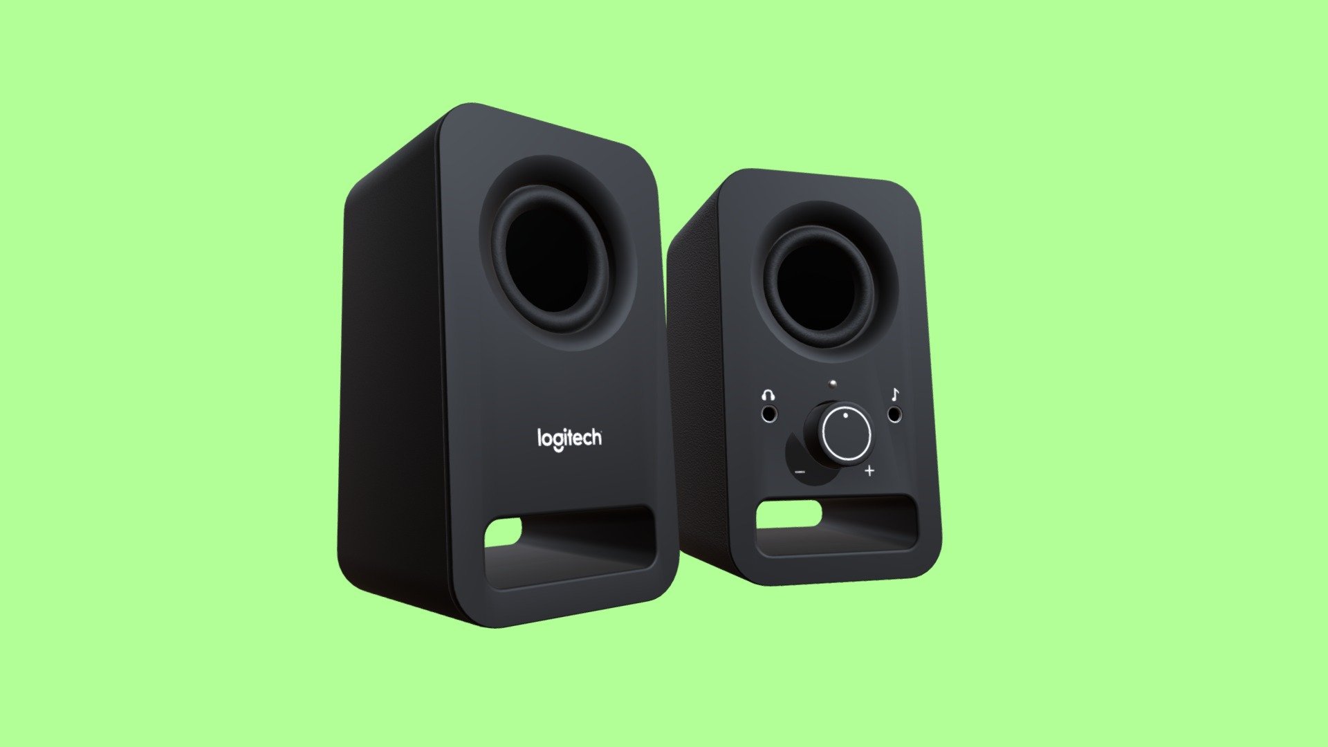 Logitech Speaker PC - 3D model by MCS3D (@mateusschw) [dfb475c] - Sketchfab