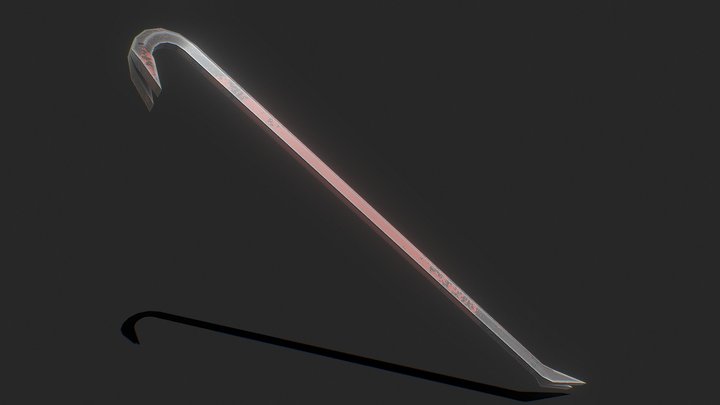 Crowbar V2 3D Model