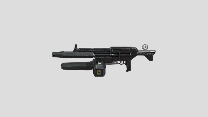 Pulse Rifle – Free 3D Model STL