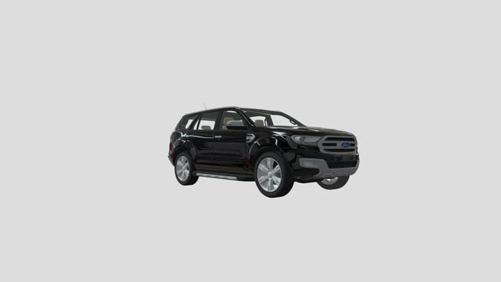2018_ford_everest 3D Model