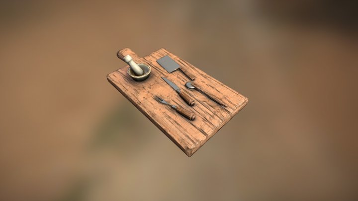 Chopping Board 3D Model
