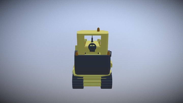 Bulldozer 3D Model