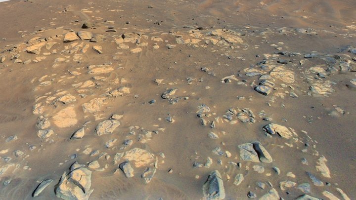 M2020 HELI -- Flight #10 on Sol 152 3D Model