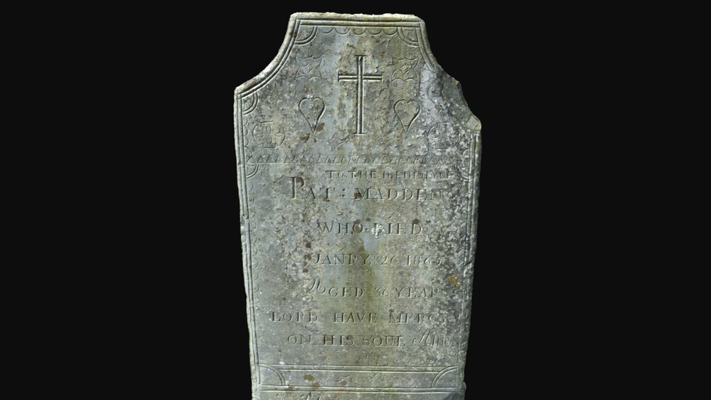 Pat Madden Headstone Kenyon Street Nenagh