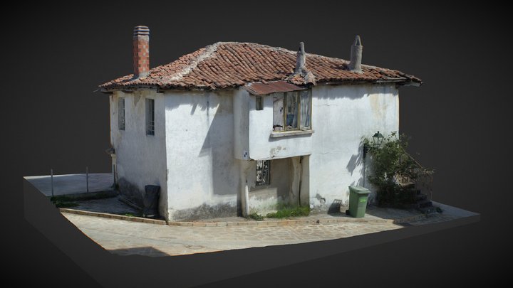 Zorbas house - Paleohori, Xalkidiki, Greece 3D Model