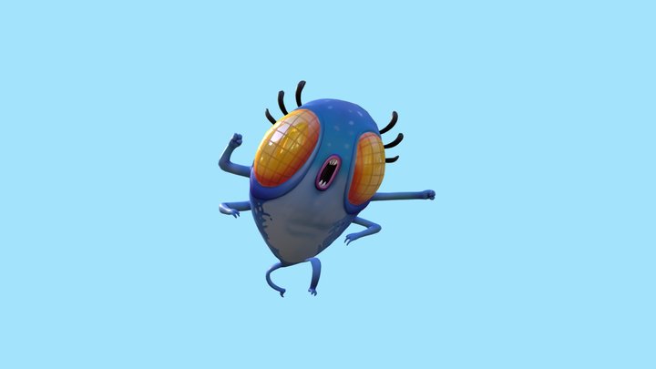 Frank RTM The Fly 3D Model