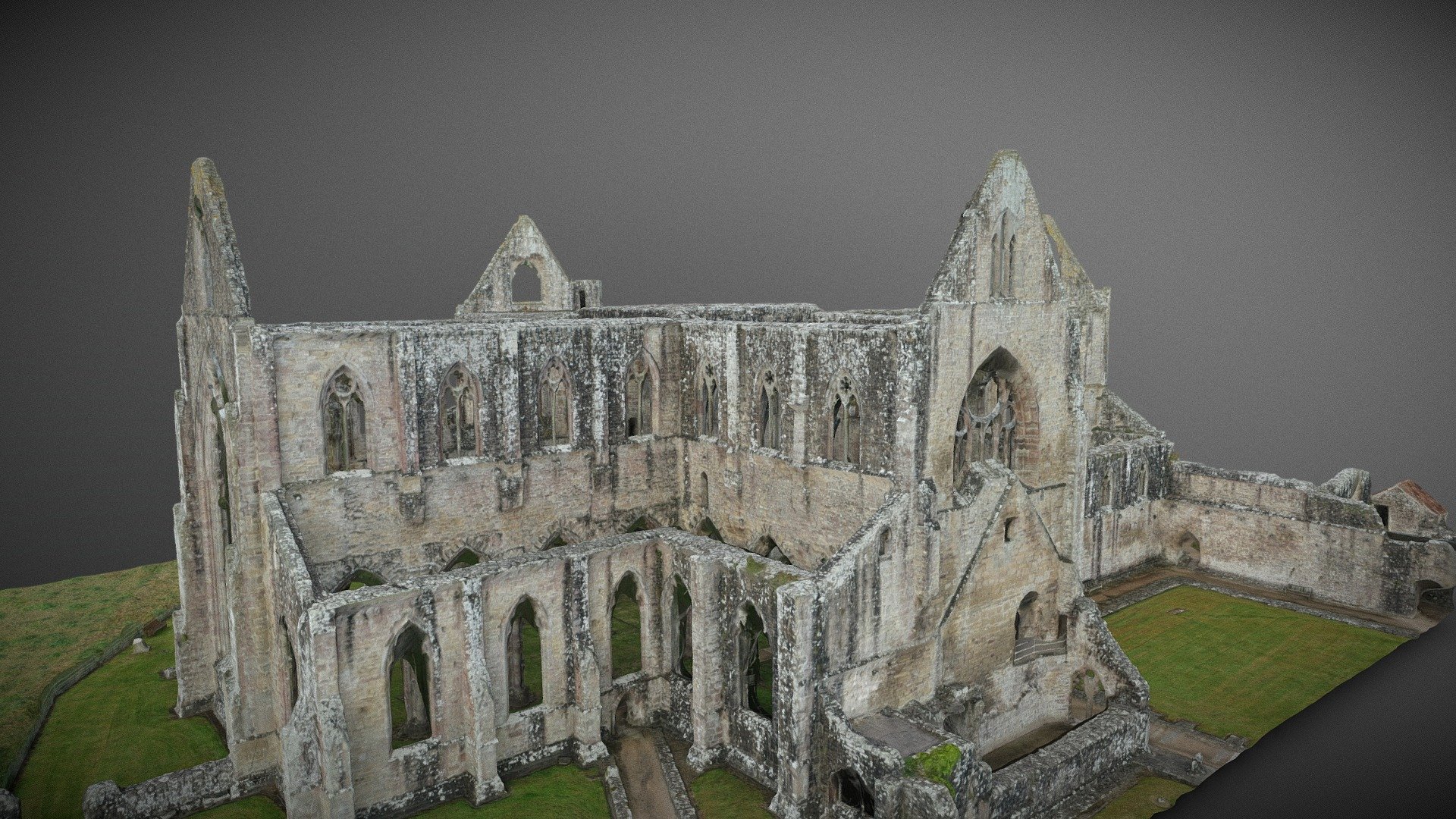 Tintern Abbey 3D Model