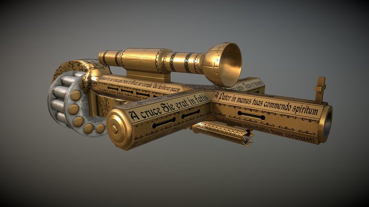 Holy shotgun 3D Model