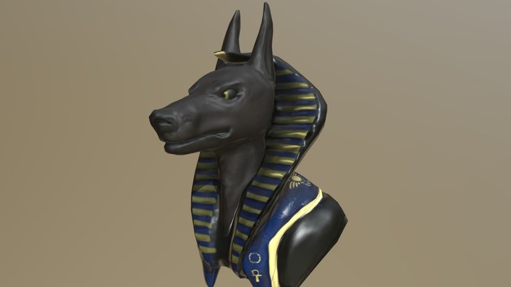 Creature Sculpt - Anubite 3D Model