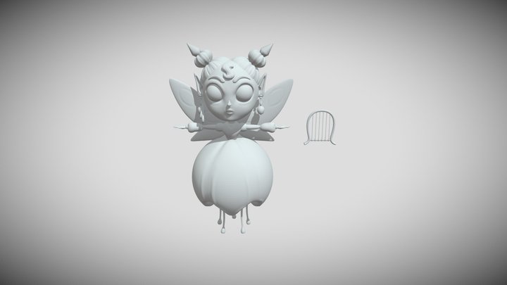Faerie High-Poly Sculpt 3D Model