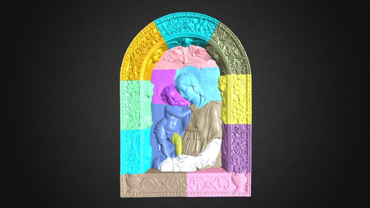 Madonna degli Architetti (all parts) 3D Model
