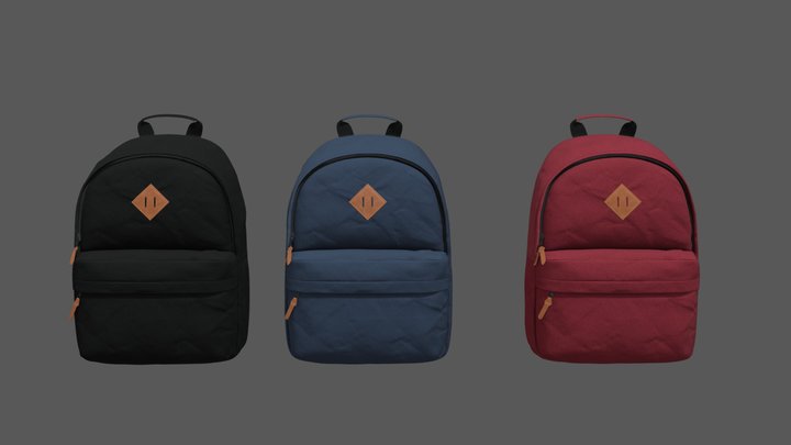 Ravuo Backpack Pack 3D Model