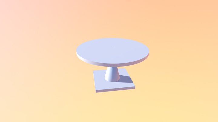 Table 3D Model