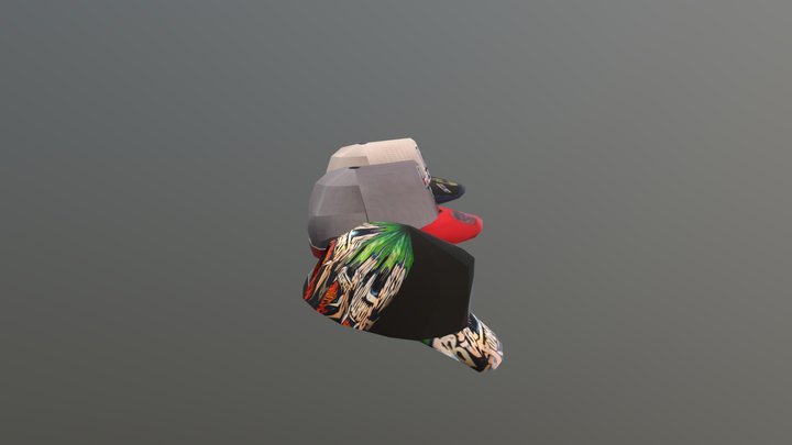 J Hats 3D Model