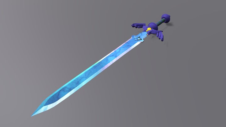 Zelda-Mastersword 3D Model