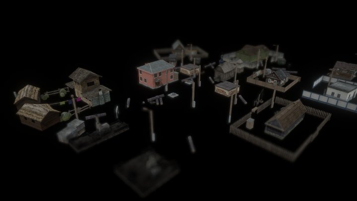 Д. Подсобакино из 5 ночей с Тимохой 3D Model