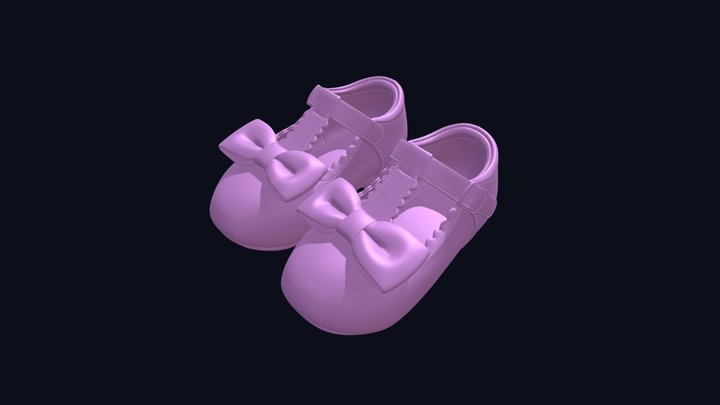 Girls Flats 3D Model