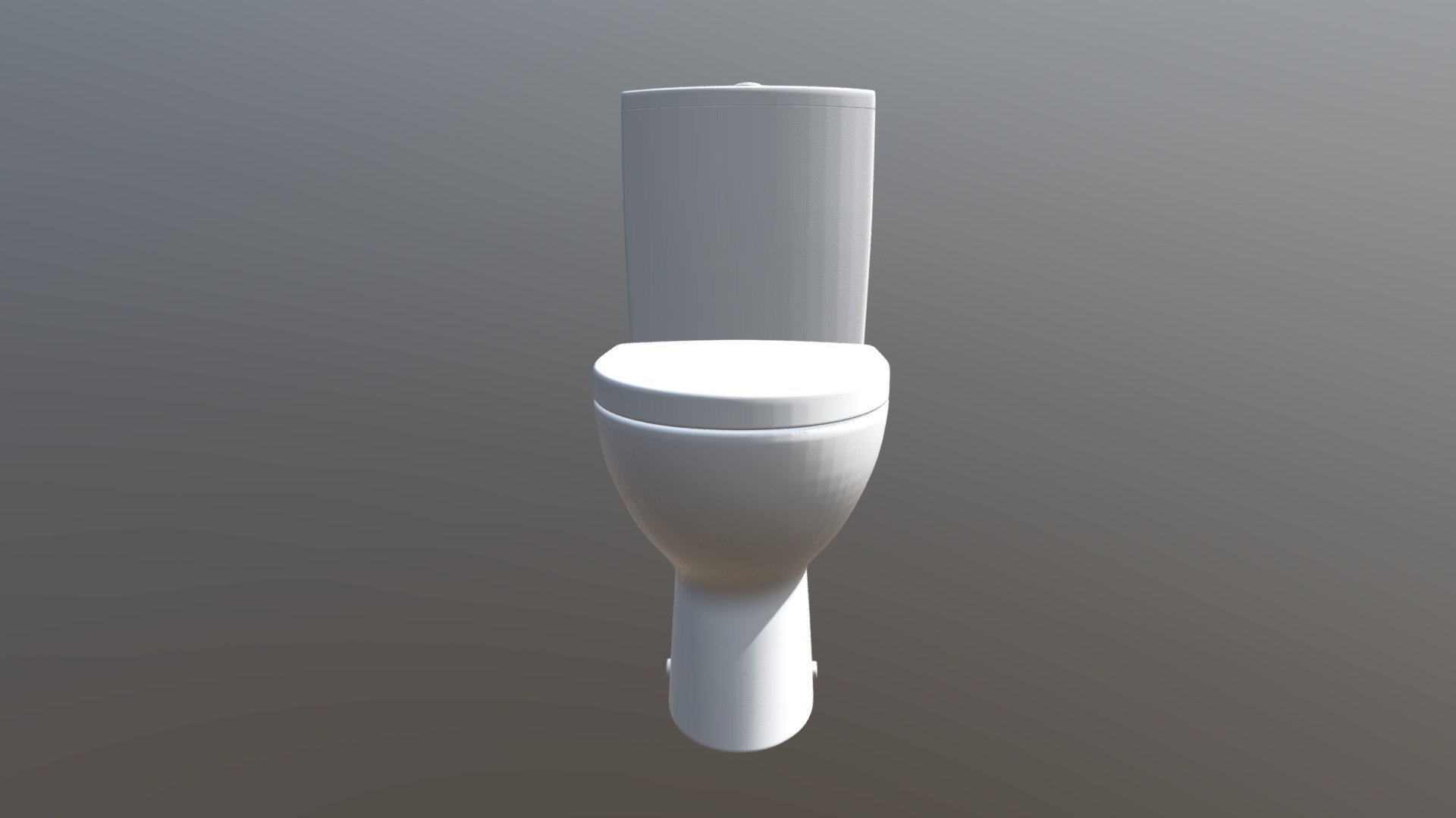 Parva Close Coupled Toilet Push Button Flush — Sketchfab embed 3D viewer