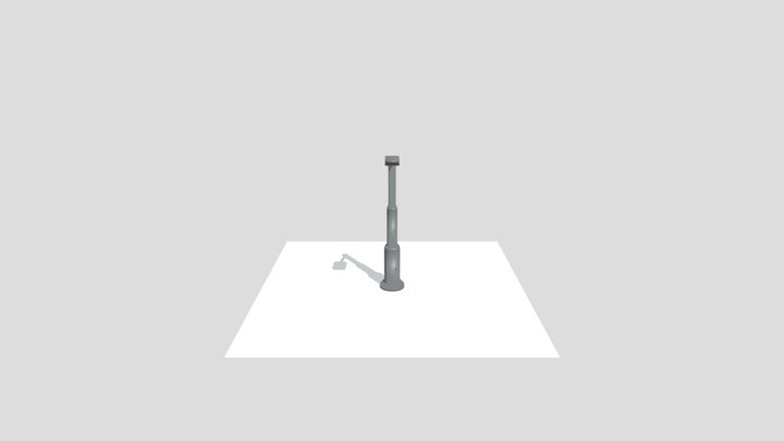 Lampu Jalan 3D Model