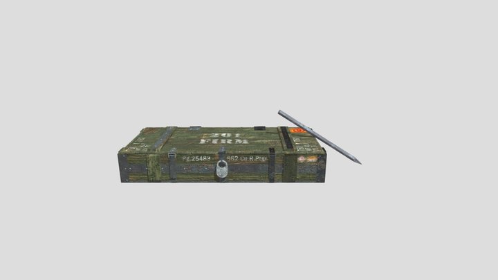 Weapon crate / Fan art 3D Model