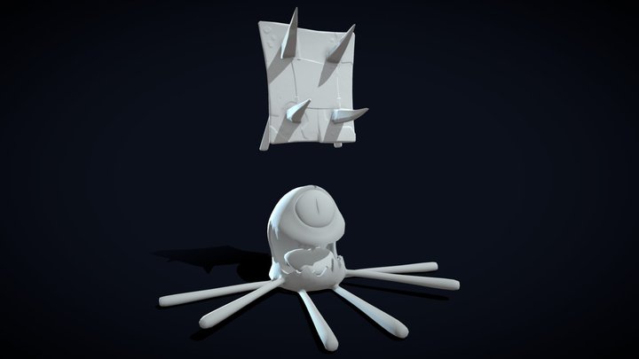 WIP - CCW Alien 3D Model