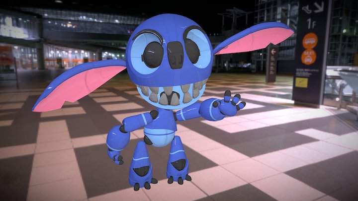 Robot Stitch 3D Model
