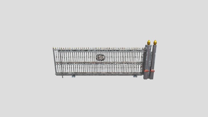 Iron Gate Design 3D Model