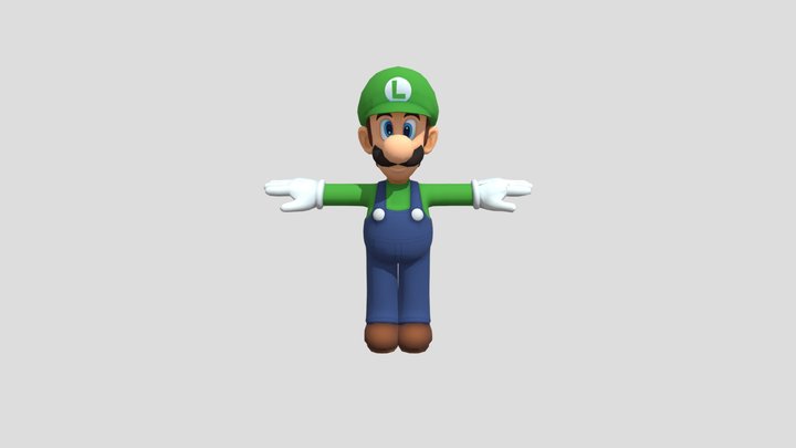Luigi 3D Model