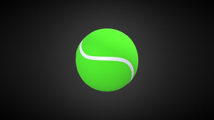 Green Tennis Ball – Modello 3D gratuito STL