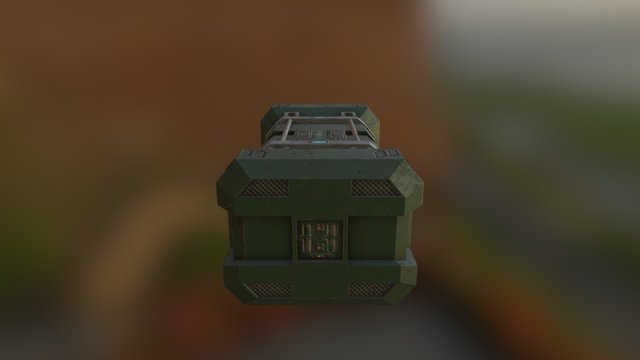 Infection Crate 3D Model