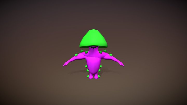 Mush boss 3D Model