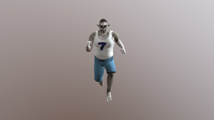 Running Running 3D Model