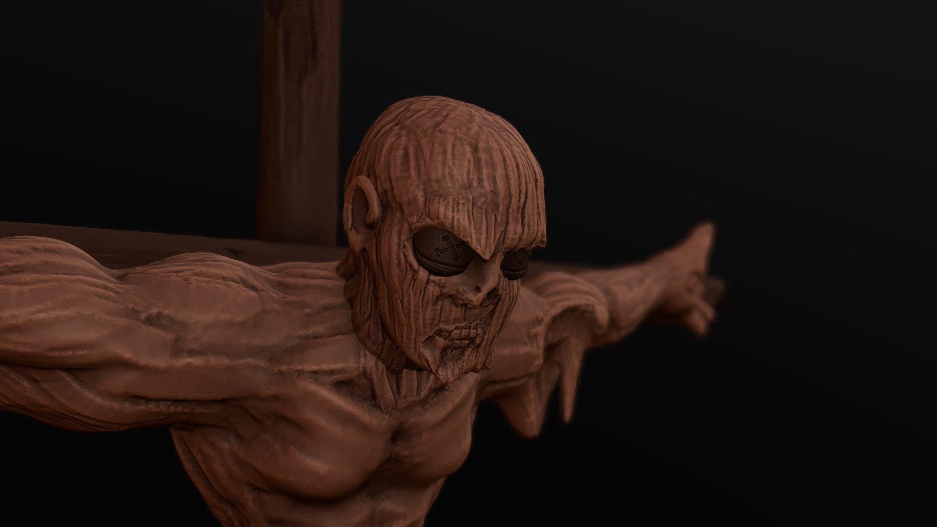 SculptJanuary2021 - Day 27 - Dead Eyes