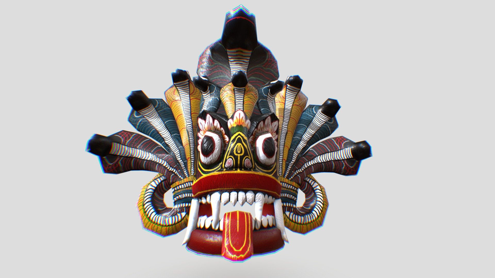 NAGA RAKSHA - Buy Royalty Free 3D model by Prayoga (@Lakkitha) [dfc992c ...