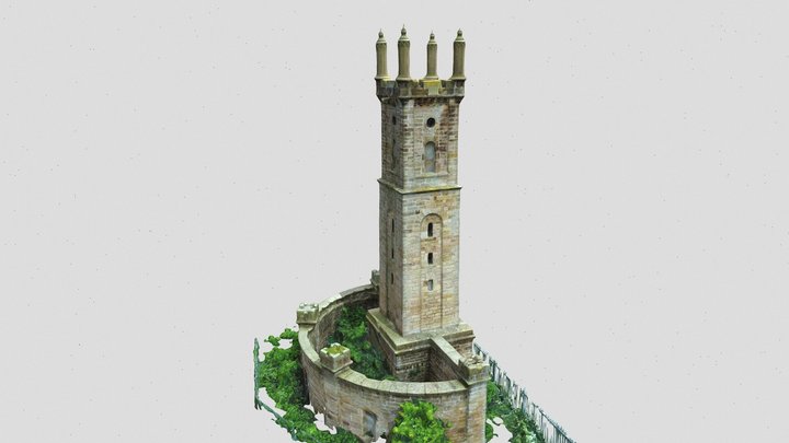 Dryden Tower 3D Model