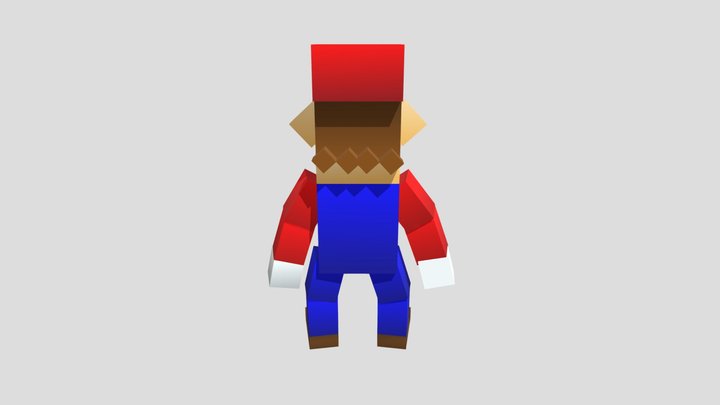 Mario 64 3D Model
