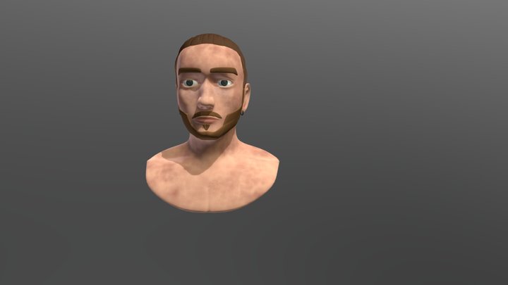 buste model 3D Model