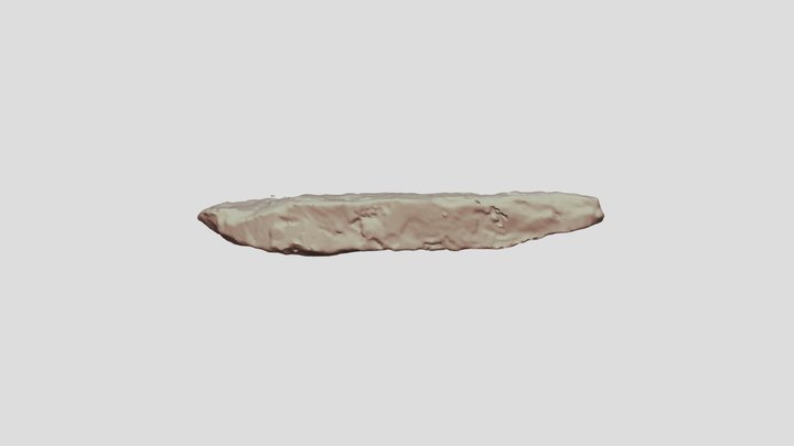 Canoe Rock 3D Model