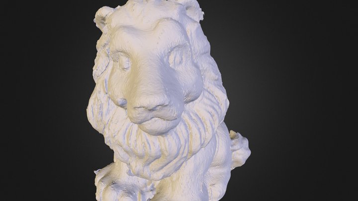 Toy Lion 3D Model