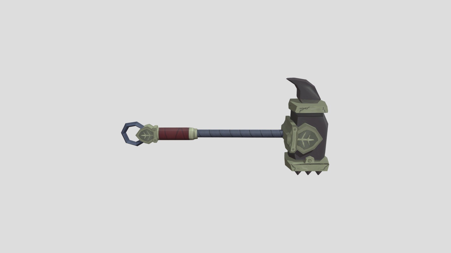 Low Poly Poppy Hammer - Download Free 3D model by ViperJr3D [dfcc3d4 ...